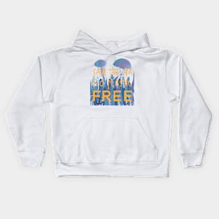 Save the Sea Go Plastic Free Kids Hoodie